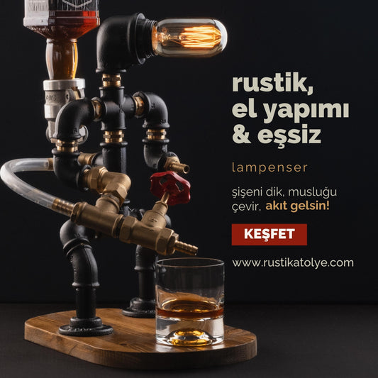 Dünyanın İlk ve Tek Figürize Edilmiş İçki Çeşmesi ve Masa Lambası: Lampenser!