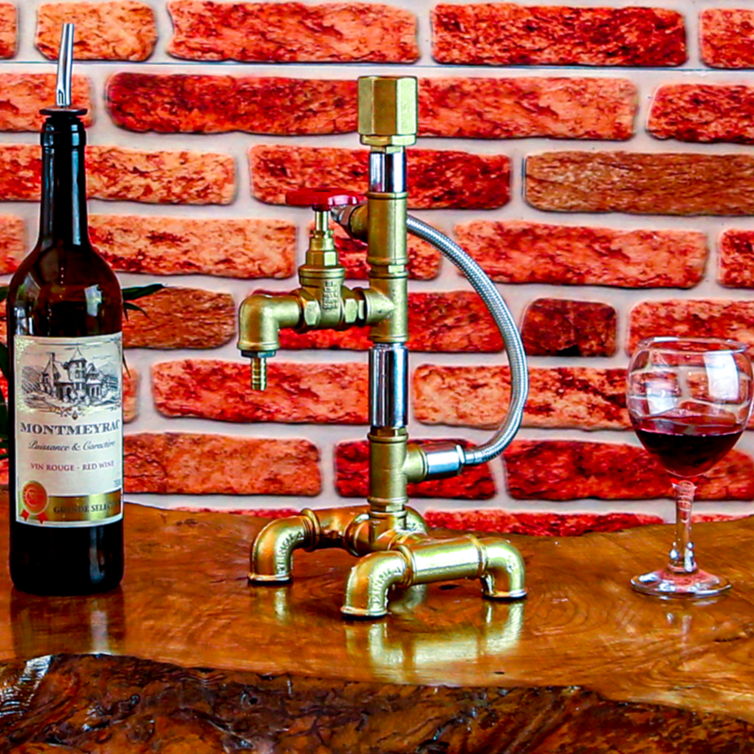Rustik Tasarım Şarap/Viski Çeşmesi Rustik Atölye