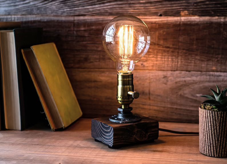 Steampunk Masa/Gece Lambası