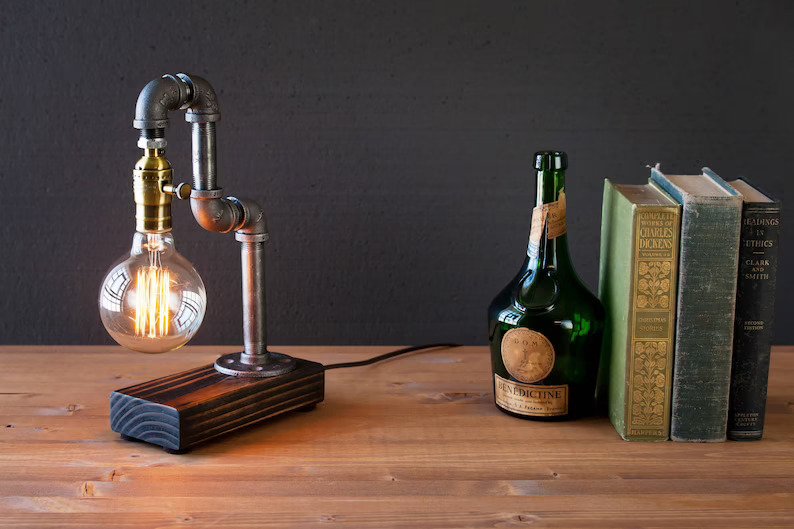 Steampunk Masa/Gece Lambası