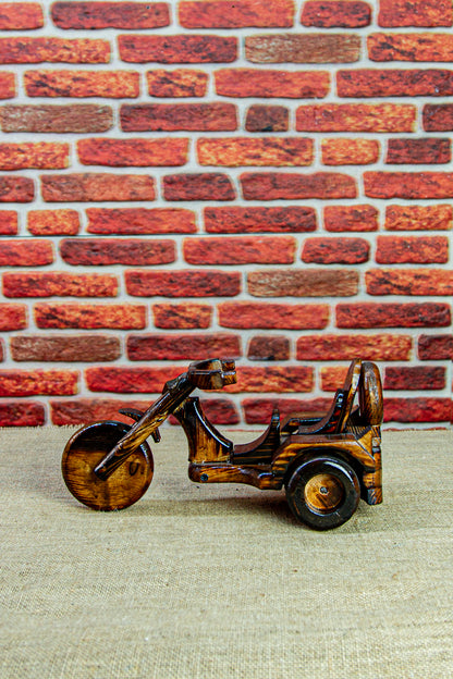 Masif Çam Cruiser Motosiklet